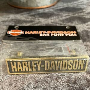 Harley Davidson Bar Font Pull Antique Brass NWT